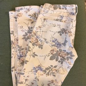 1st Kiss Floral Jeans
